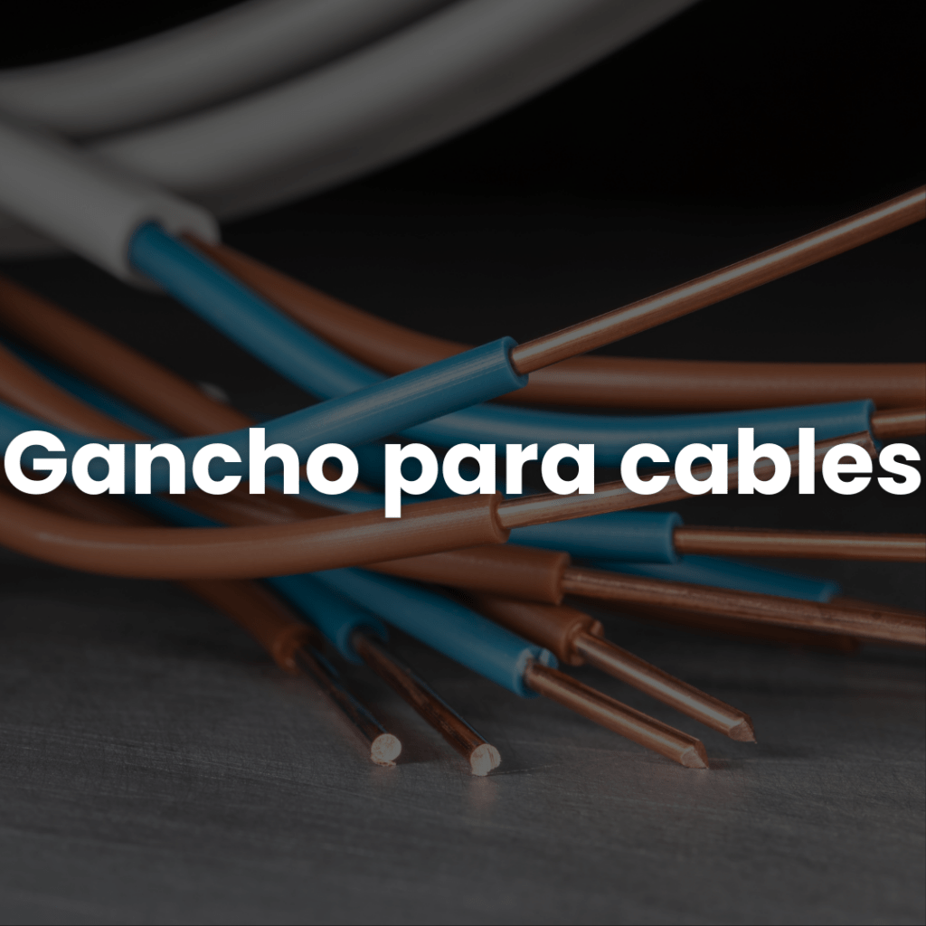 Gancho para cables