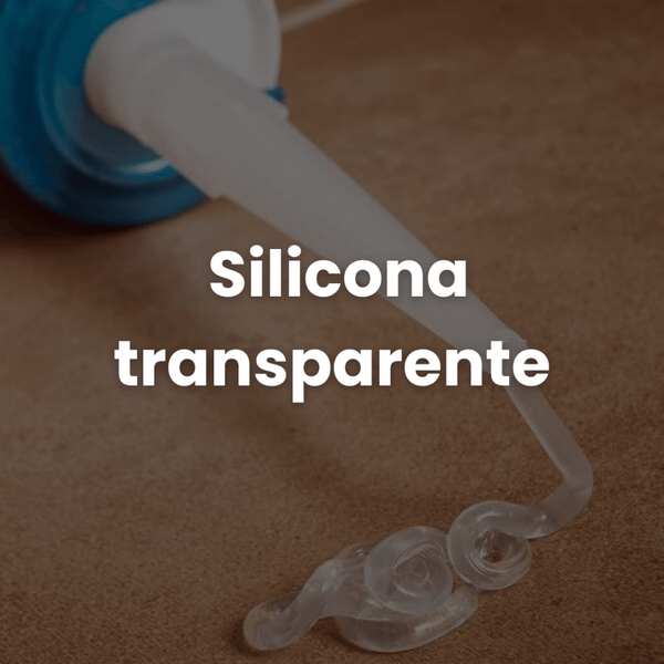 Silicona transparente