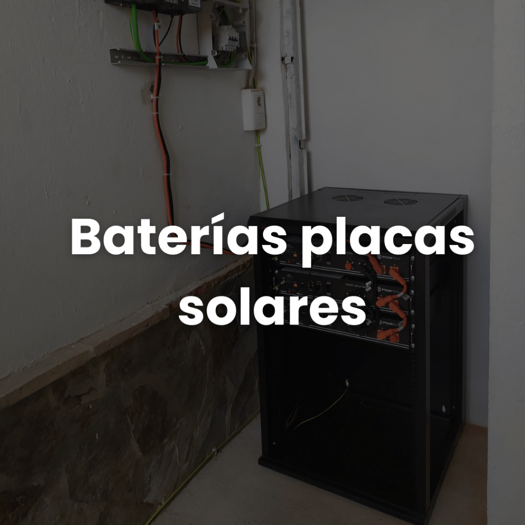 Baterías para placas solares