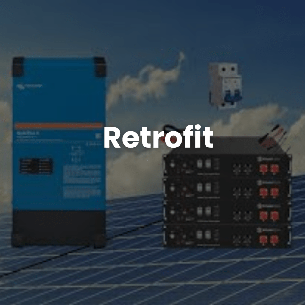 Retrofit batería solar