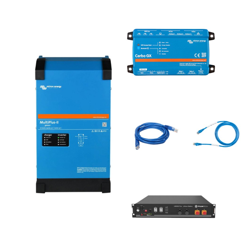 Kit BATERÍAS para instalaciones NO HÍBRIDAS o con MICROINVERSORES - 2500 Wh (Retrofit)