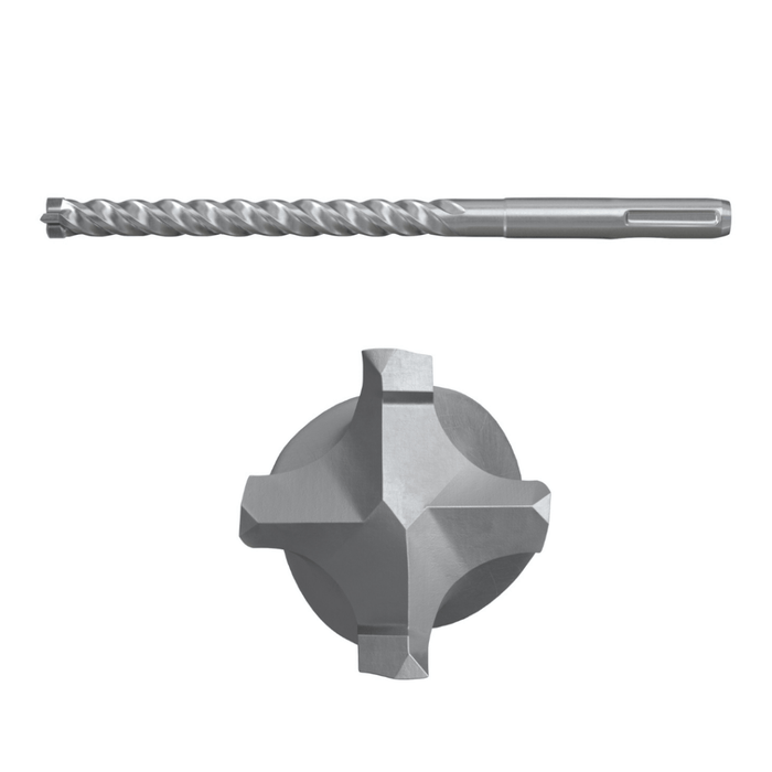 Broca de Percusión Quattric II de fischer – Potencia, Precisión y Máximo Rendimiento en Perforaciones