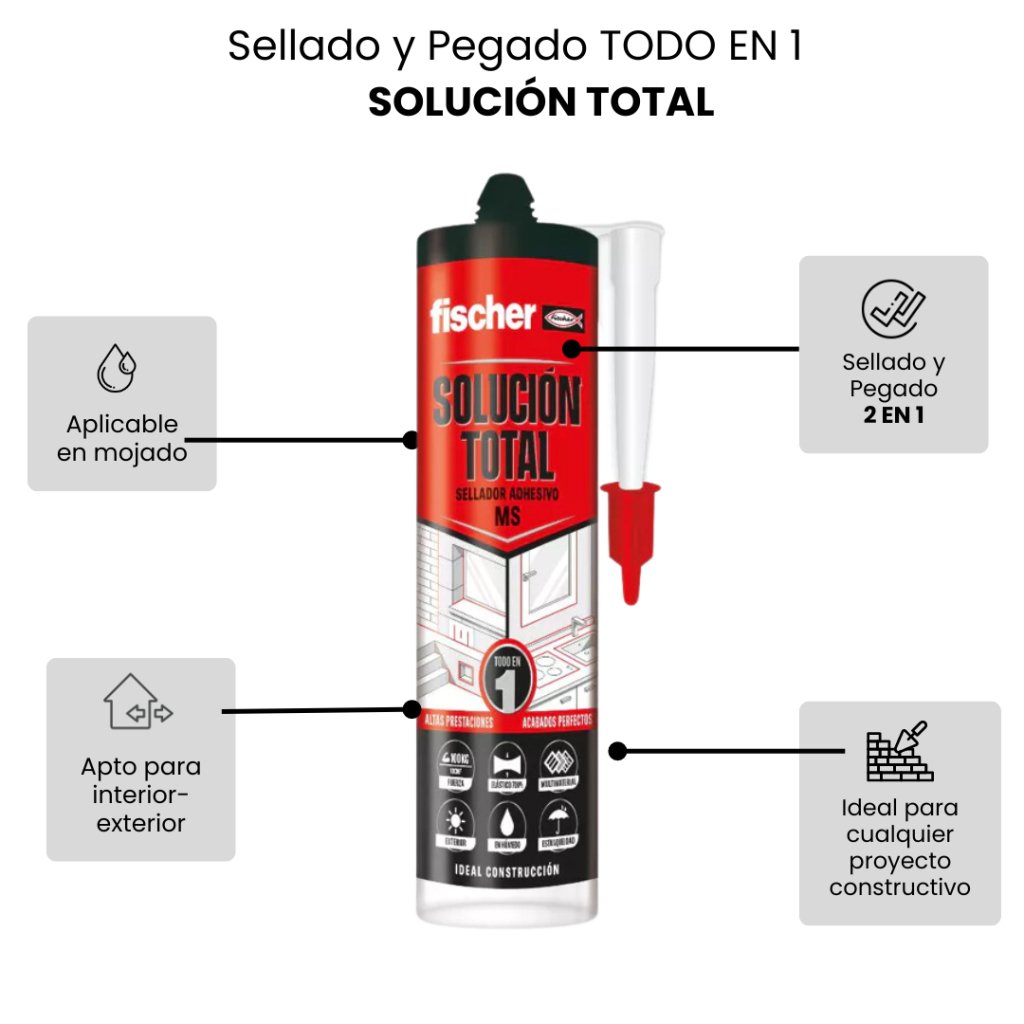 Solución Total - Sellador y Adhesivo interior/exterior