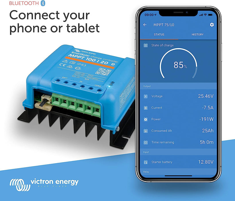 SmartSolar MPPT 100/20 (up to 48V) - VICTRON ENERGY