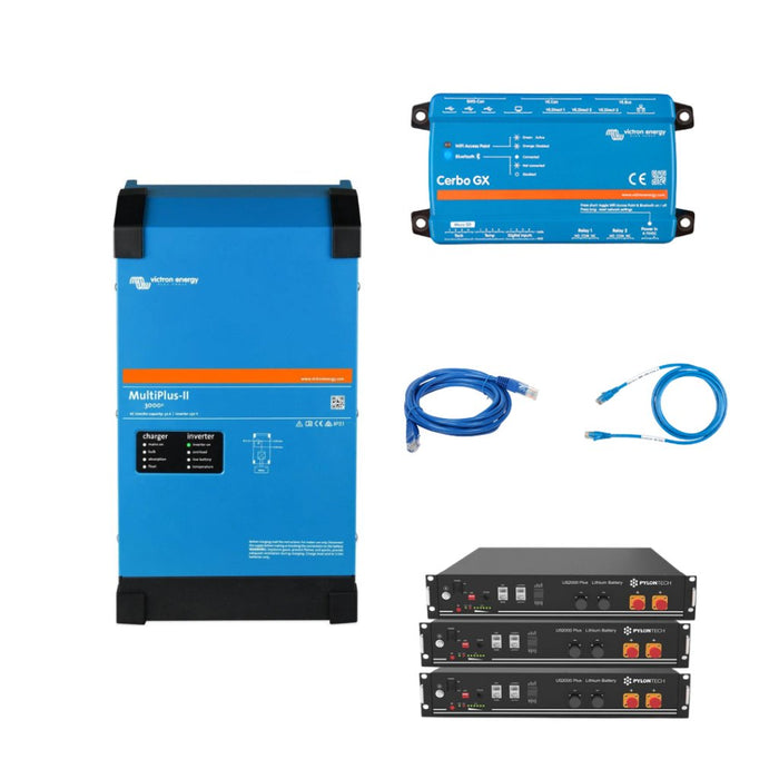 Kit BATERÍAS para instalaciones NO HÍBRIDAS o con MICROINVERSORES - 7500 Wh (Retrofit)