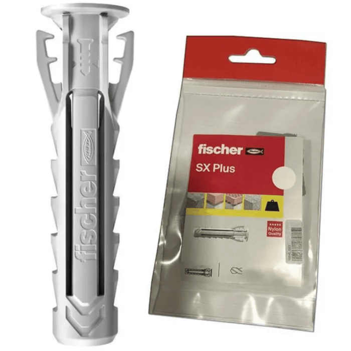 Taco SX Plus 10x50 fischer (sin tornillo) | Expansión Óptima y Sujeción Segura