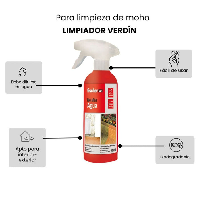 Limpiador de Moho-Verdín 500ml