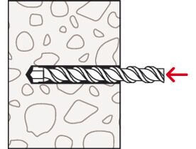 Taco SX Plus 12x60 fischer (sin tornillo) | Expansión Óptima y Sujeción Segura