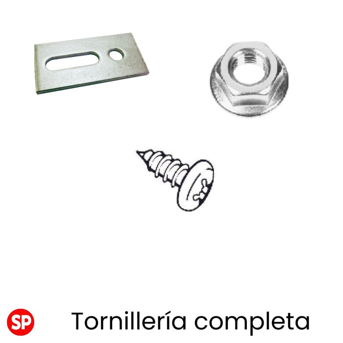 Kit soportación fischer 4 paneles en coplanar atornillado para cubierta de teja