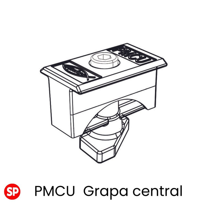 Kit coplanar para cubierta de chapa fischer (Unión Horizontal)