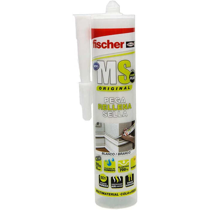 Sellante-Adhesivo MS Plus 290ml - fischer