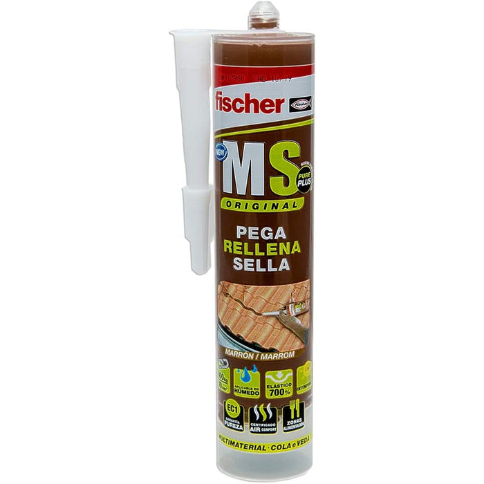 Sellante-Adhesivo MS Plus 290ml - fischer