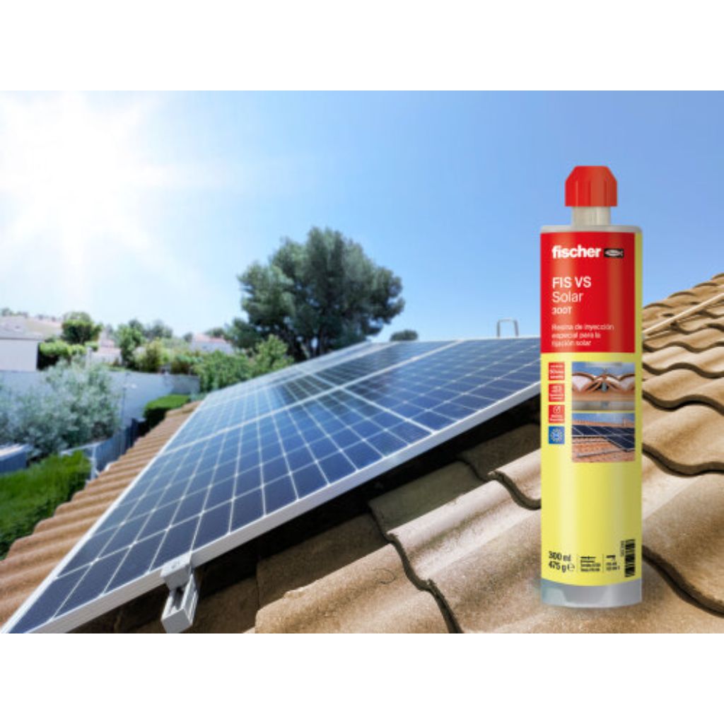 Taco químico Fis VS Solar 300 T exclusivo para instalaciones de